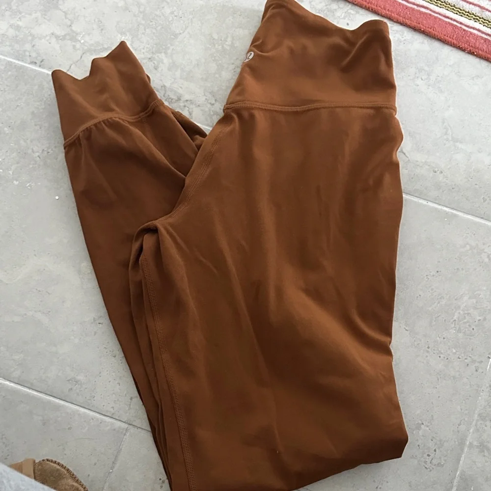 lululemon athletica Brown Track Pants - Picture 2 of 3